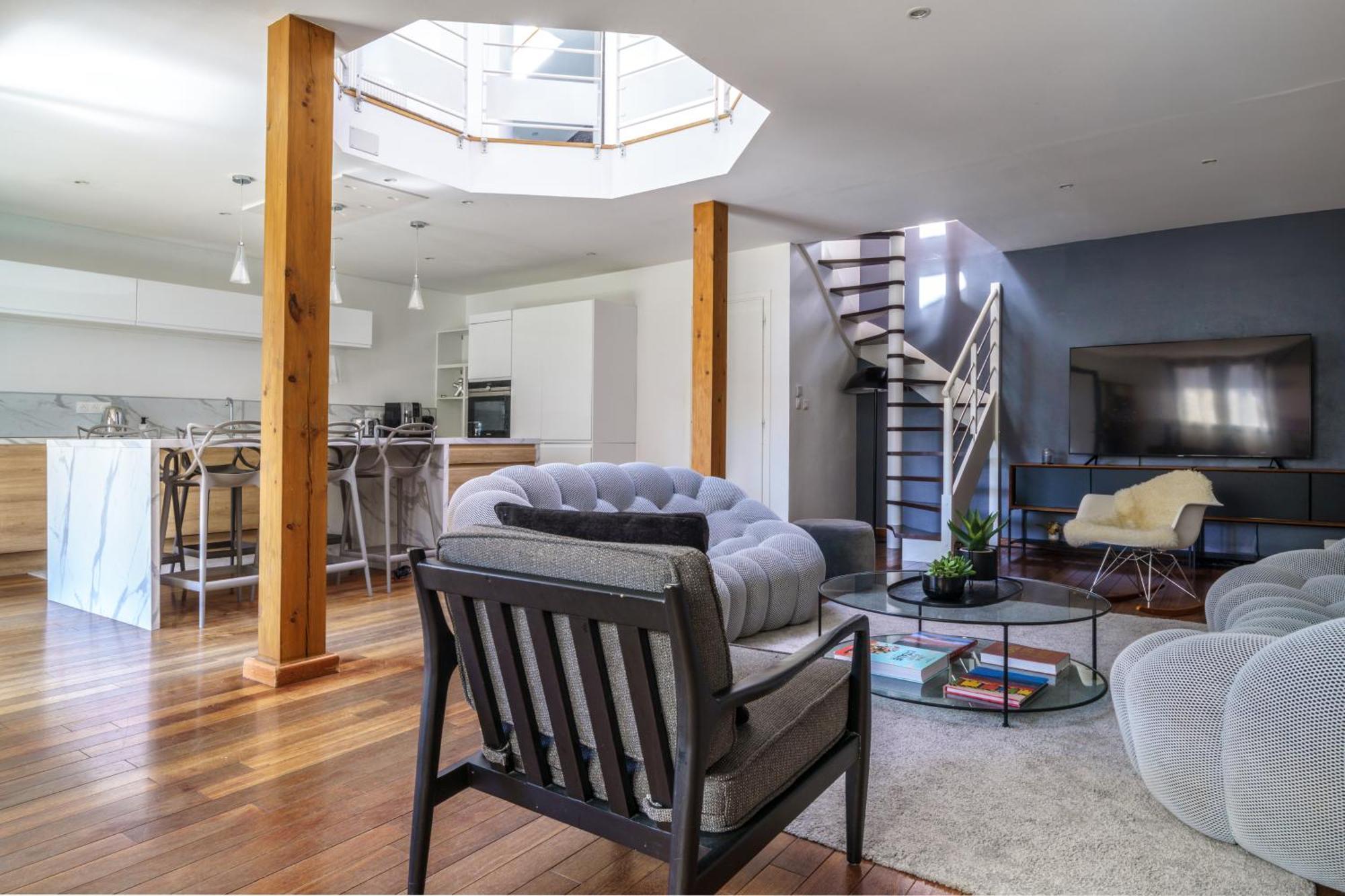 Atelier Loft Proche Halles Tours Luaran gambar